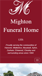 Mobile Screenshot of mightonfuneralhome.ca